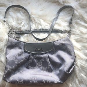 Gray Coach Purse